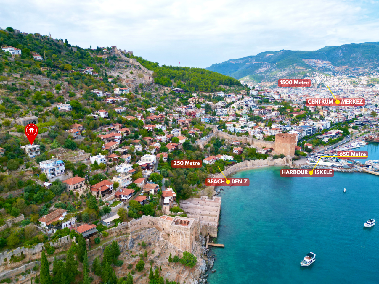 Апартаменты в Алании, Турция, 112 м² - фото 1