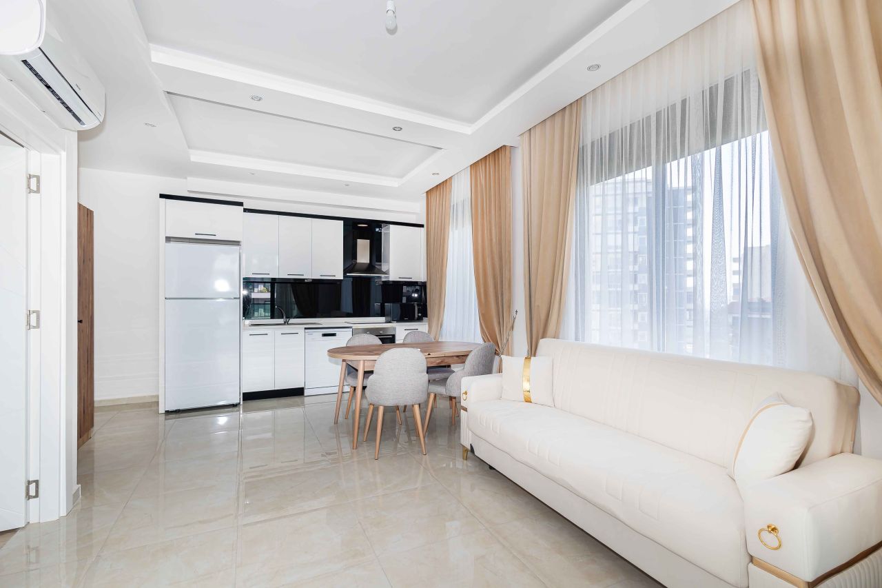 Апартаменты в Алании, Турция, 58 м² - фото 1