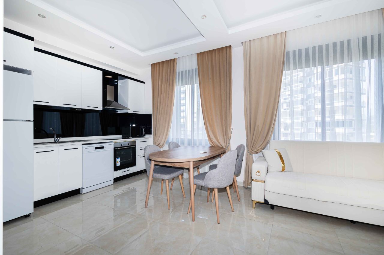 Апартаменты в Алании, Турция, 58 м² - фото 4