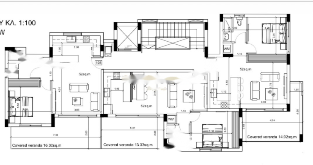 Квартира в Ермасойе, Кипр, 52 м² - фото 7