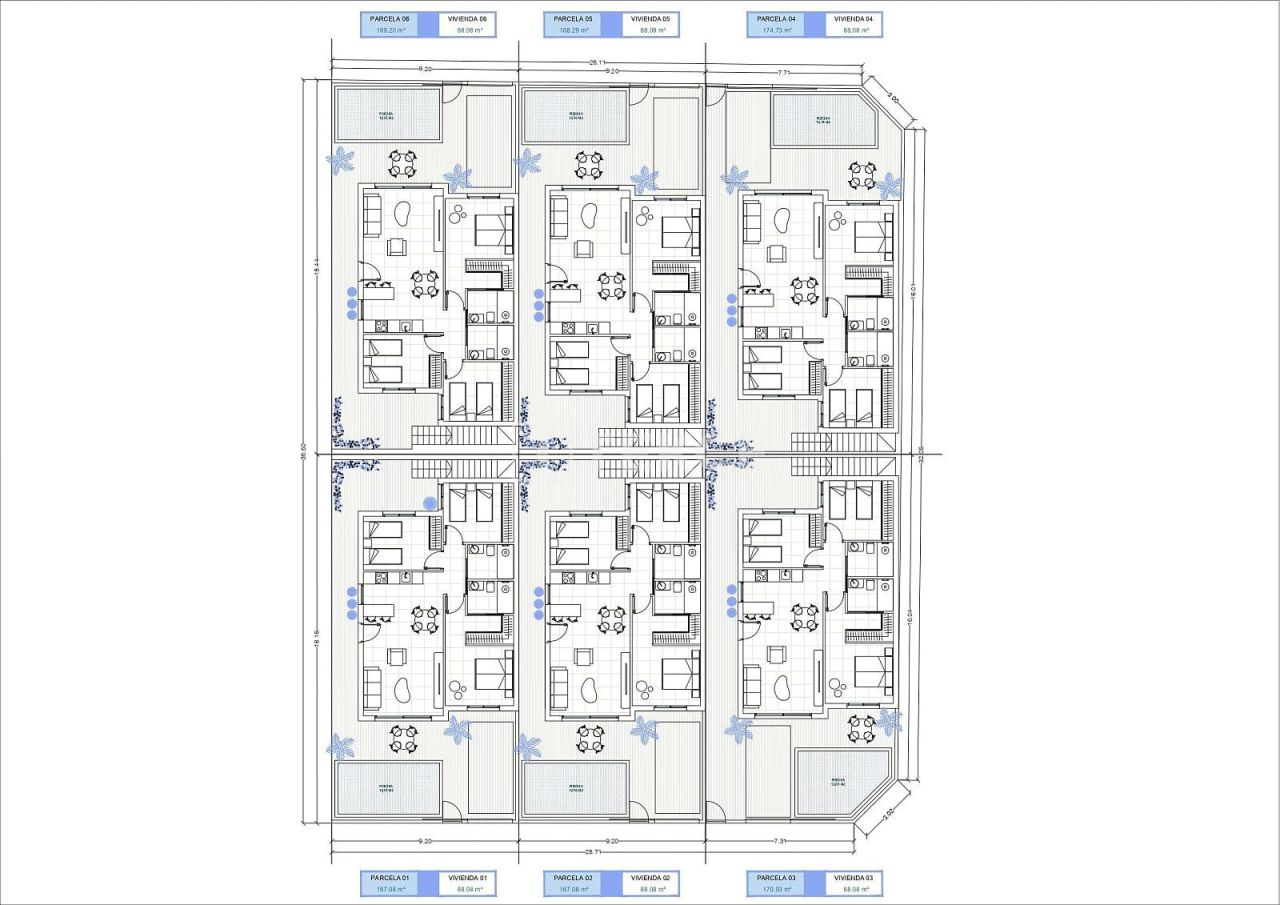 Вилла в Торре-Пачеко, Испания, 88 м² - фото 9