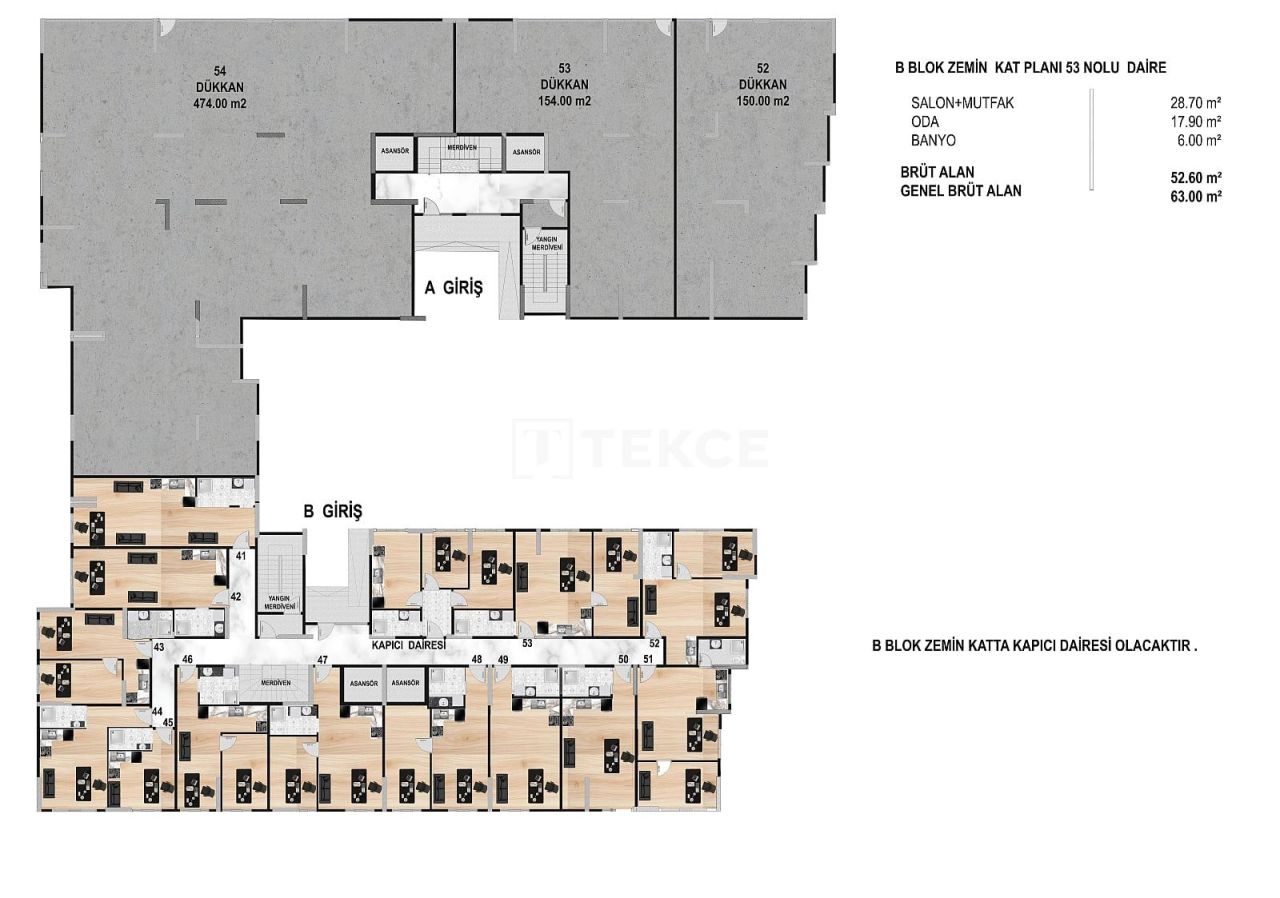 Офис в Ялове, Турция, 53 м² - фото 15