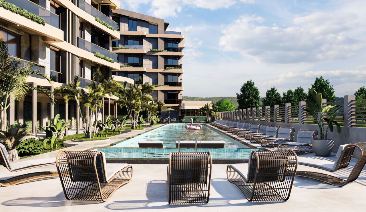 Квартира в Анталии, Турция, 46 м² - фото 4