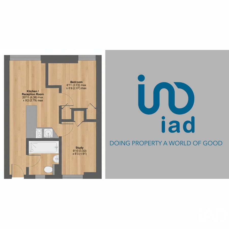 Квартира в Лондоне, Великобритания, 39 м² - фото 7