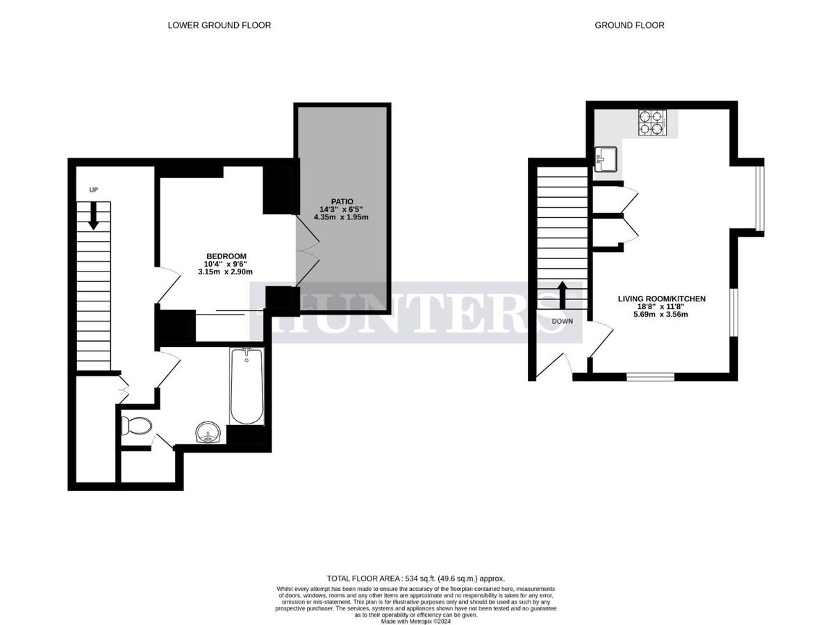 Квартира в Лондоне, Великобритания, 50 м² - фото 8
