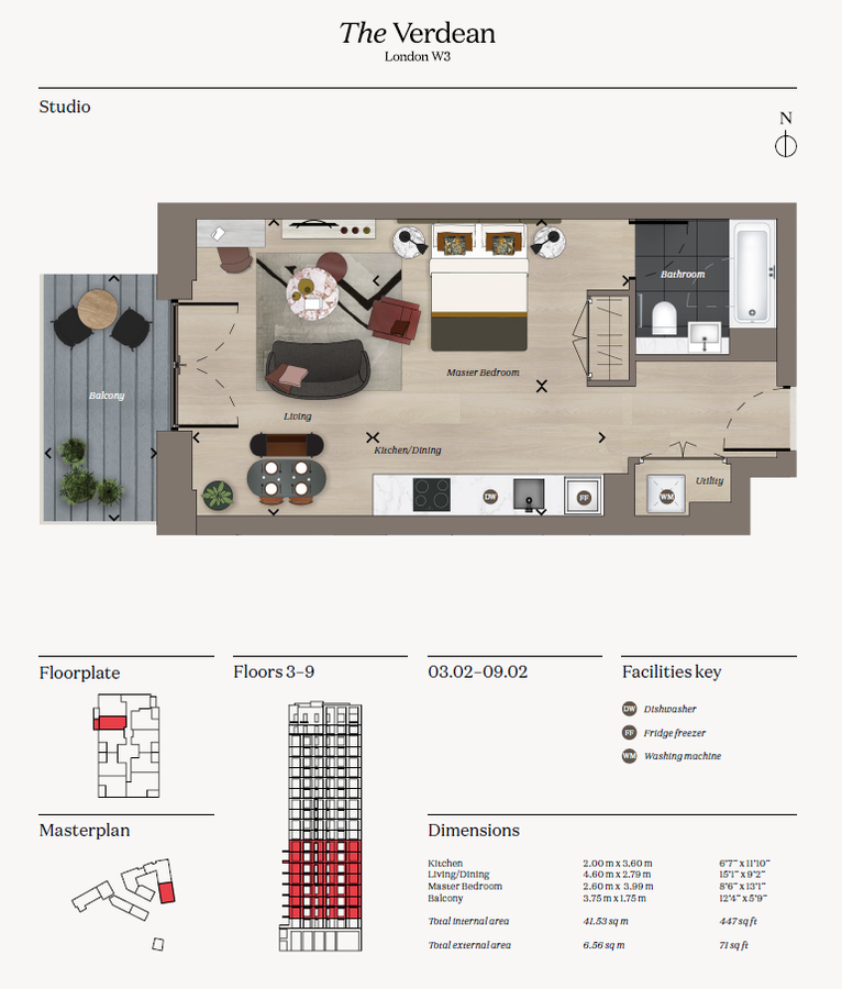 Квартира в Лондоне, Великобритания, 42 м² - фото 8