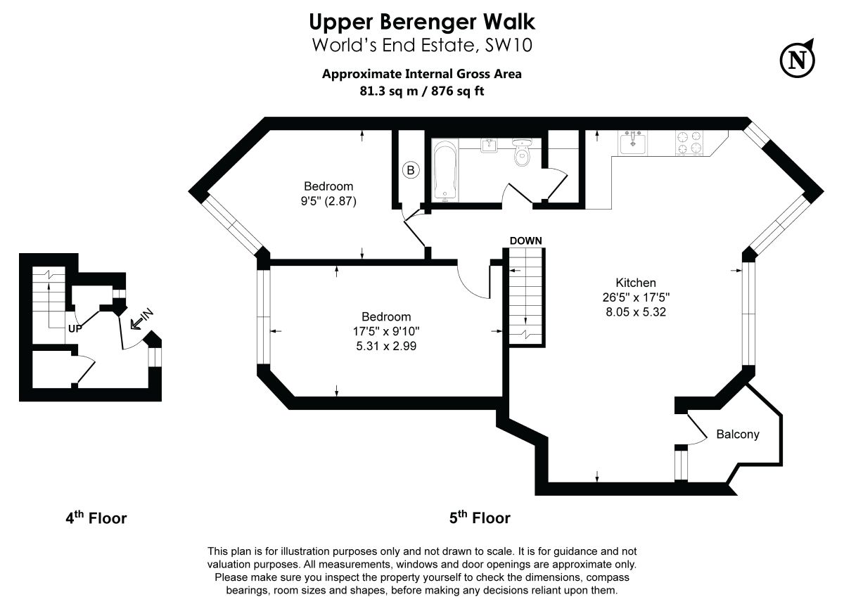 Квартира в Лондоне, Великобритания, 81 м² - фото 9
