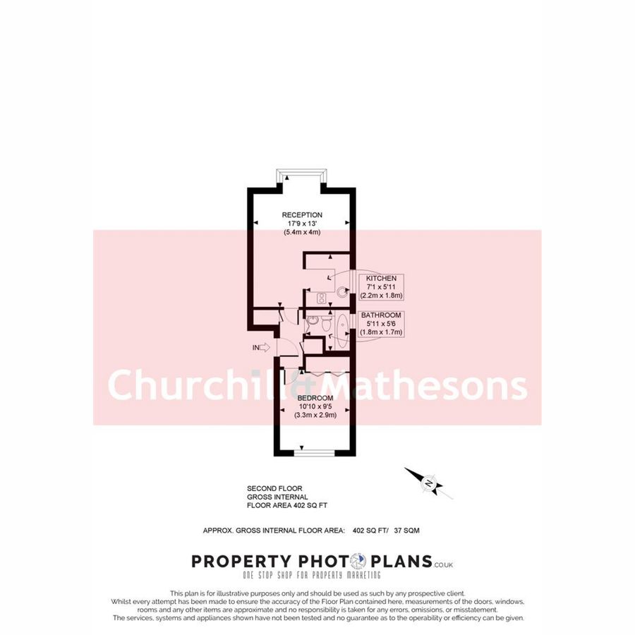 Квартира в Лондоне, Великобритания, 37 м² - фото 10