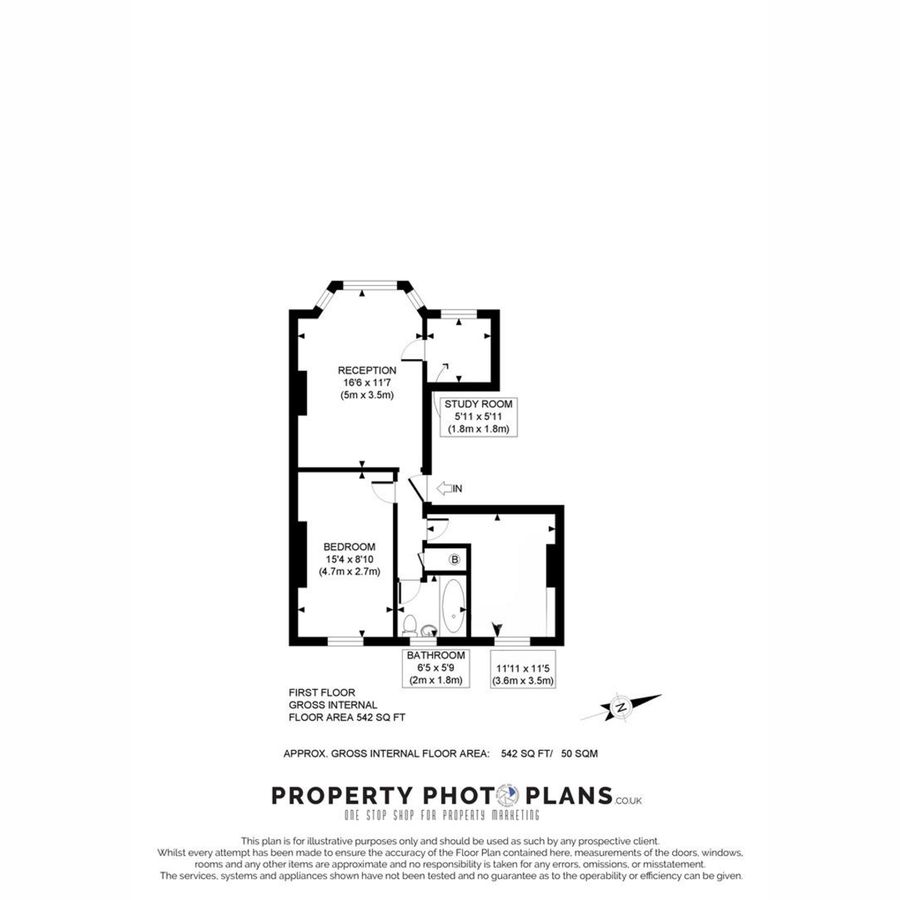 Квартира в Лондоне, Великобритания, 50 м² - фото 11