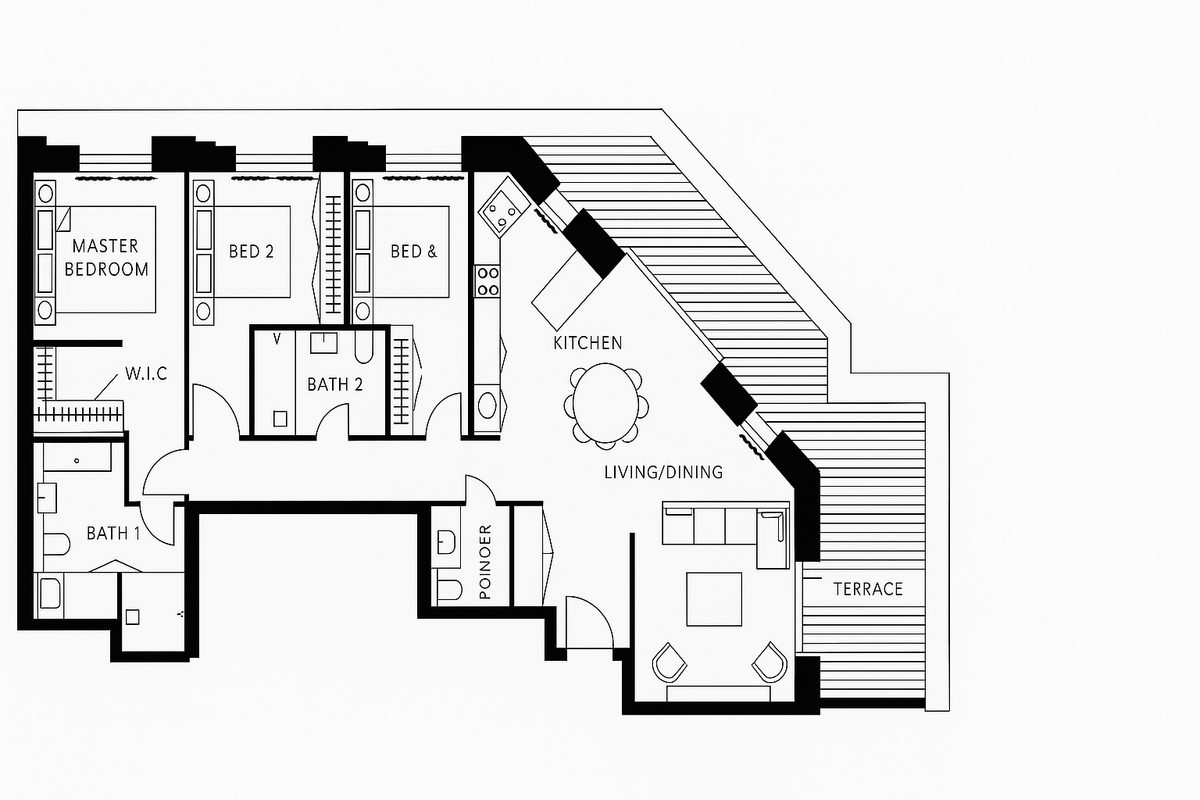 Квартира в Лондоне, Великобритания, 139 м² - фото 11