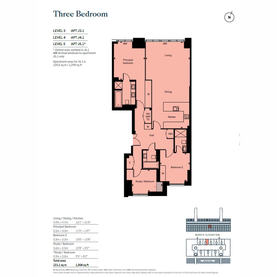 Квартира в Лондоне, Великобритания, 121 м² - фото 11