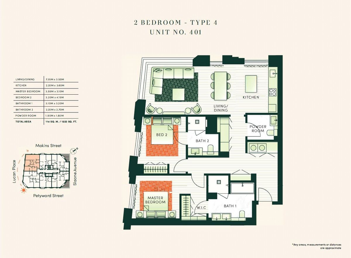 Квартира в Лондоне, Великобритания, 114 м² - фото 13