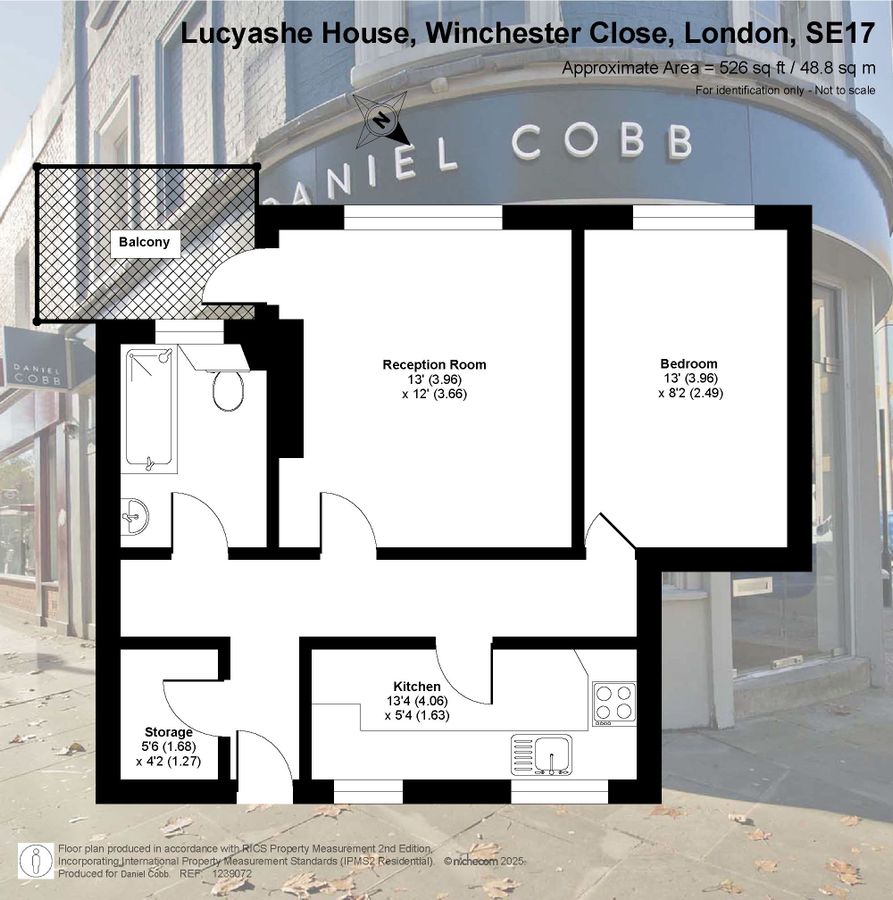 Квартира в Лондоне, Великобритания, 49 м² - фото 15