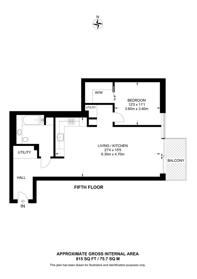 Квартира в Лондоне, Великобритания, 76 м² - фото 16