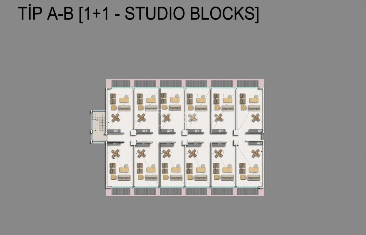 Пентхаус в Газимагусе, Кипр, 96 м² - фото 14