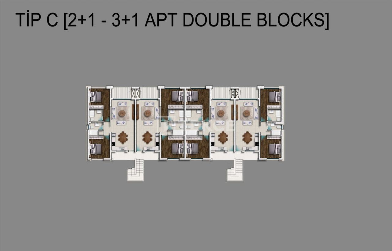 Пентхаус в Газимагусе, Кипр, 96 м² - фото 15