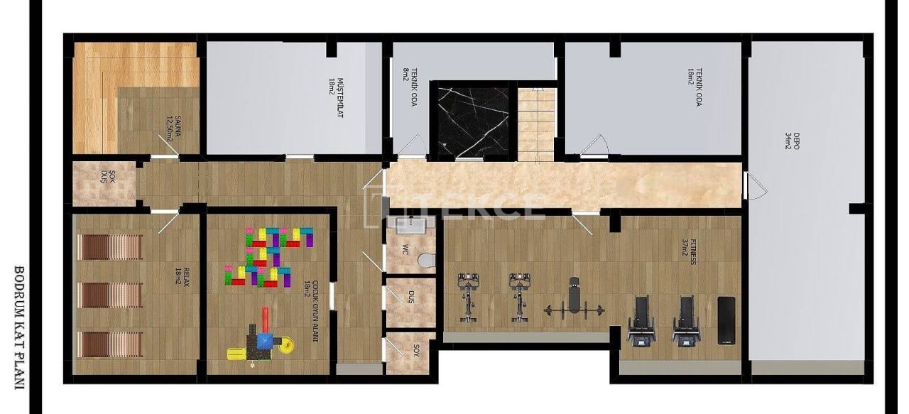 Пентхаус в Алании, Турция, 135 м² - фото 17