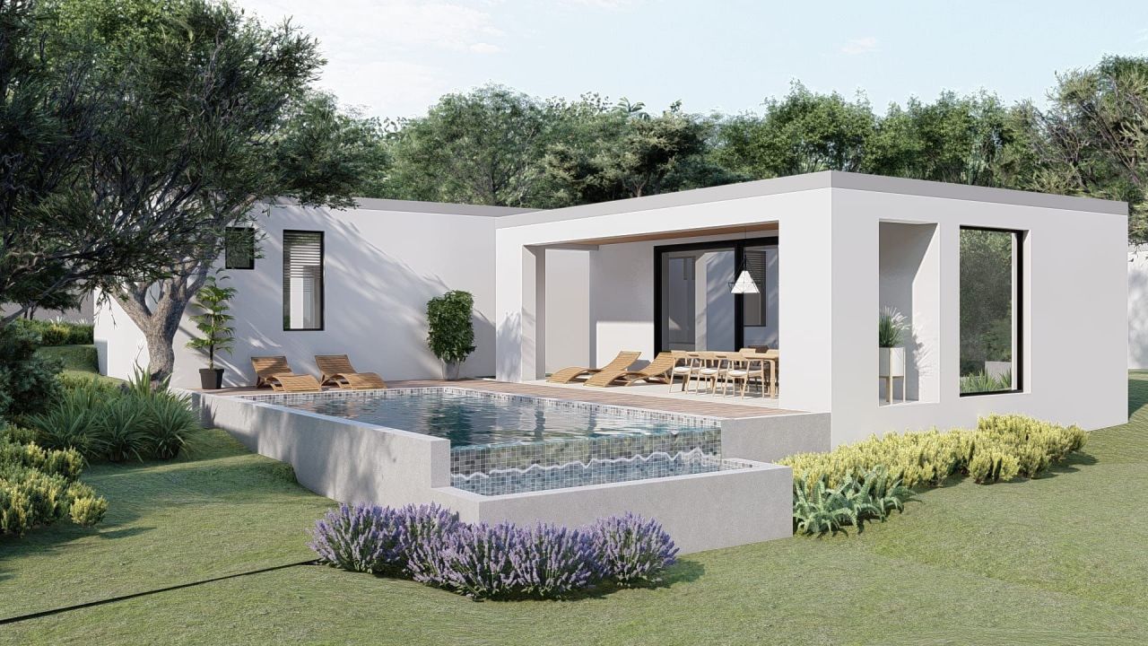 Вилла в Лабине, Хорватия, 130 м² - фото 1