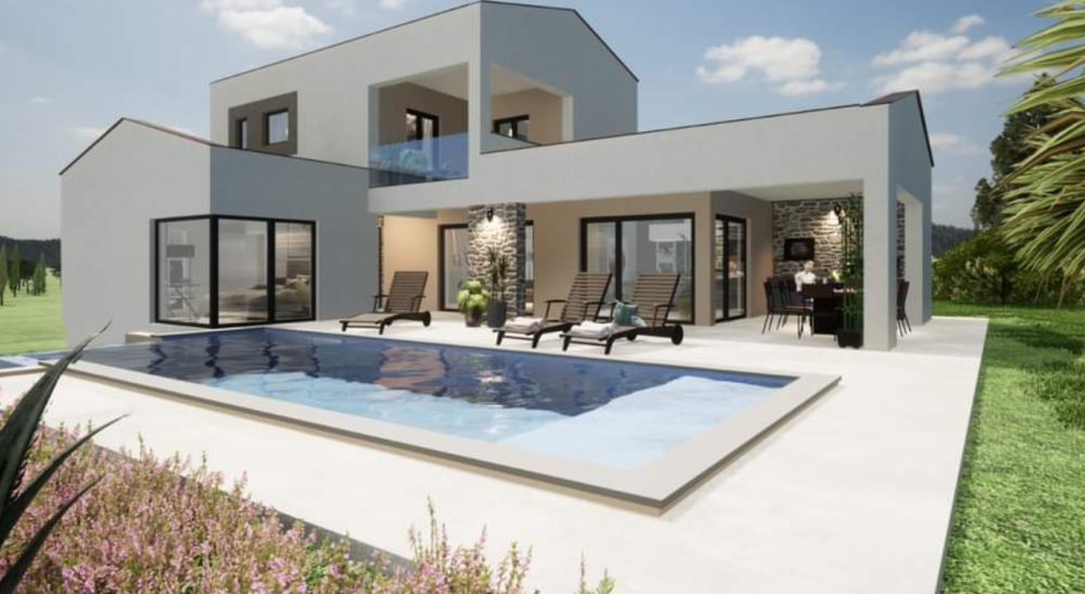 Вилла в Лабине, Хорватия, 180 м² - фото 2