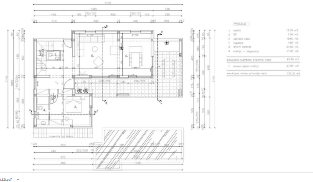 Вилла в Лабине, Хорватия, 180 м² - фото 5