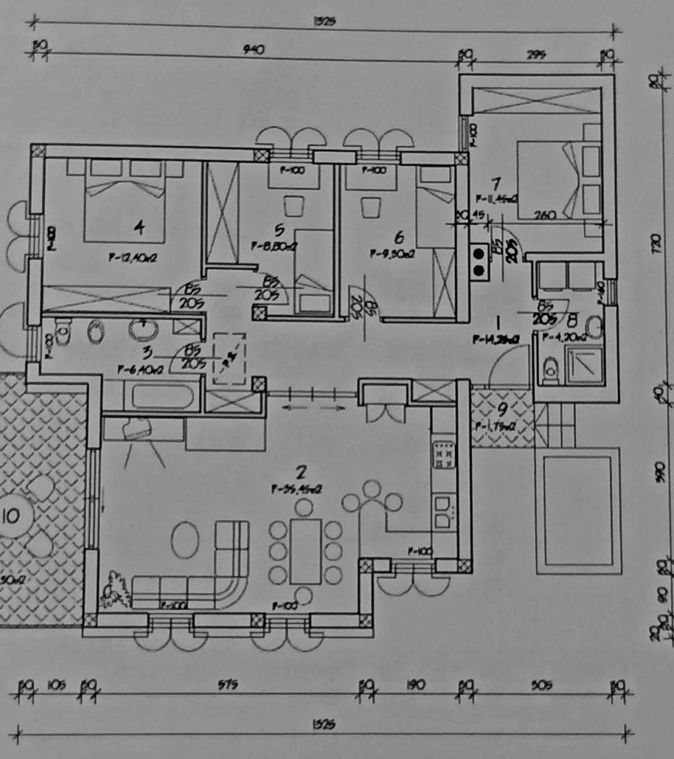 Вилла в Лабине, Хорватия, 156 м² - фото 15