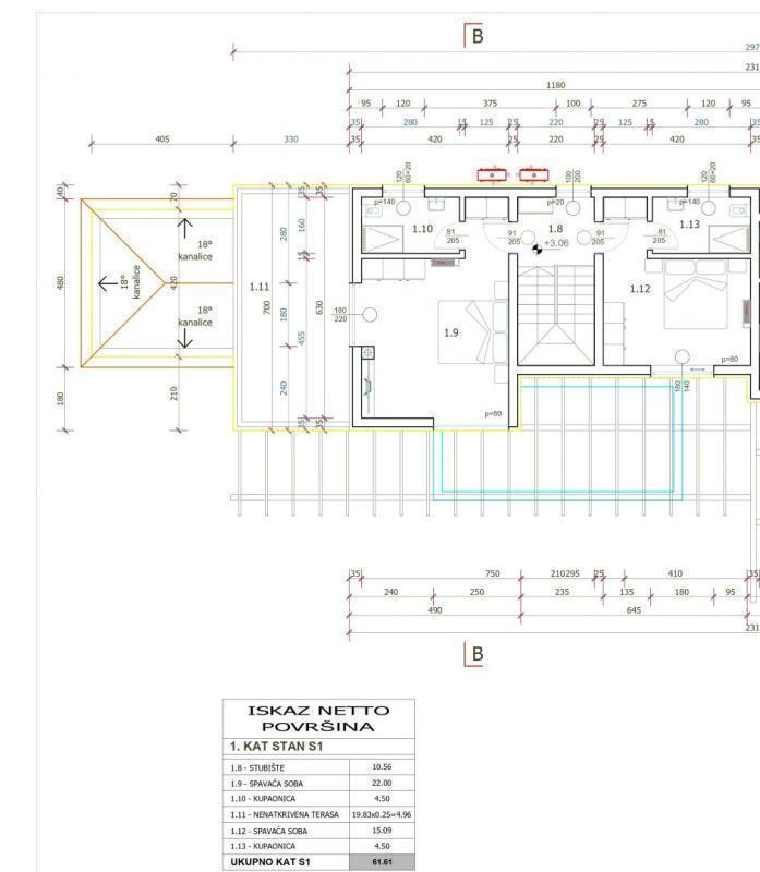 Вилла в Лижняне, Хорватия, 140 м² - фото 16