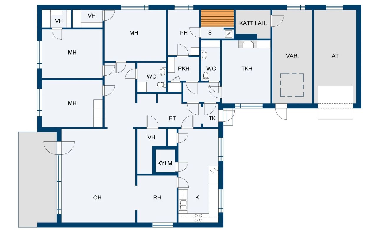 Дом в Иматре, Финляндия, 119 м² - фото 2