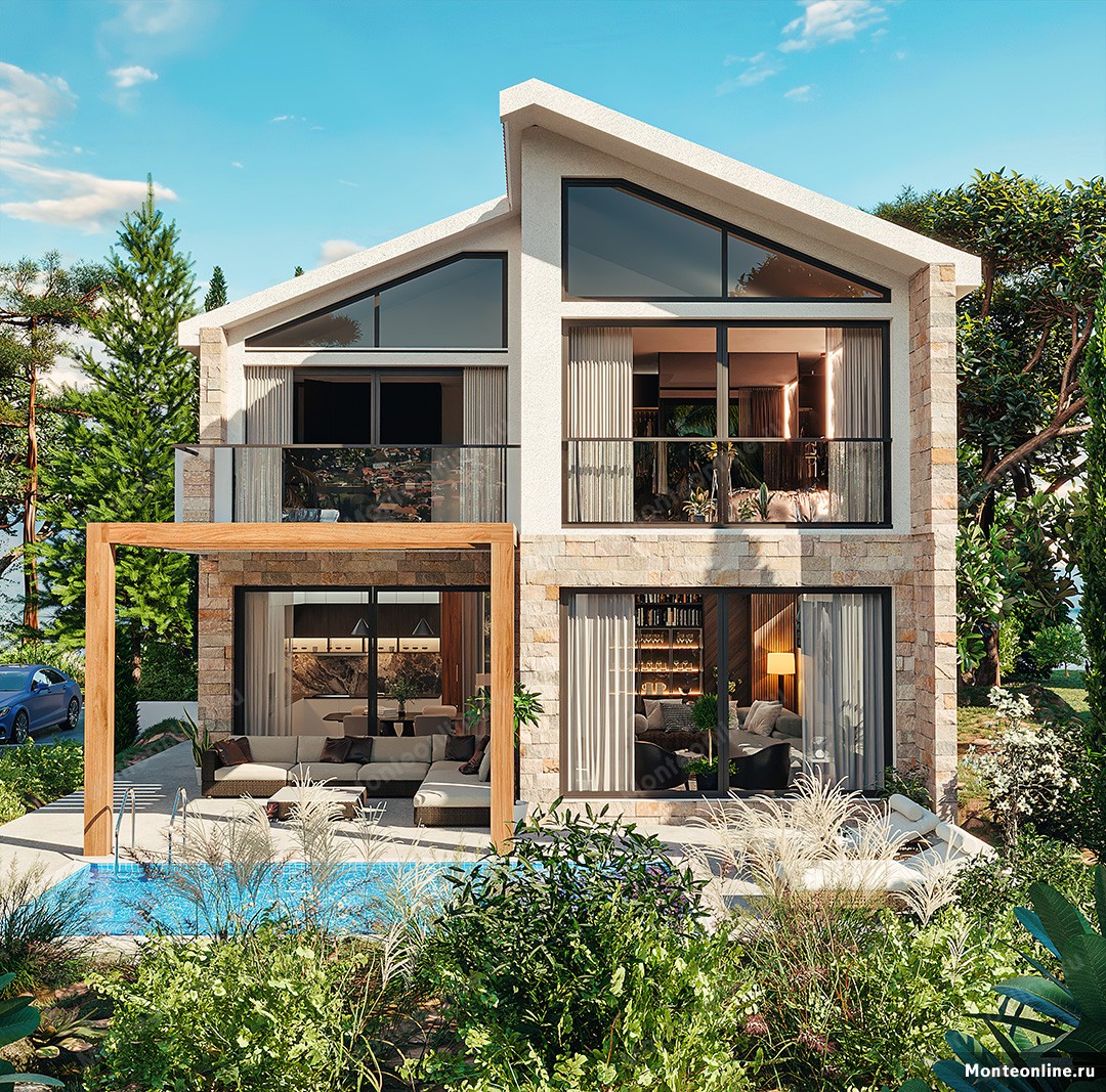 Вилла в Тивате, Черногория, 150 м² - фото 14