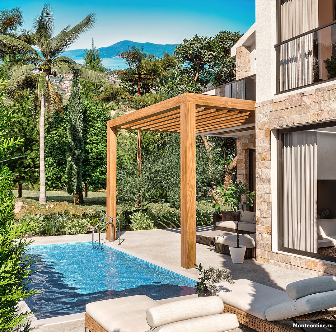 Вилла в Тивате, Черногория, 150 м² - фото 16