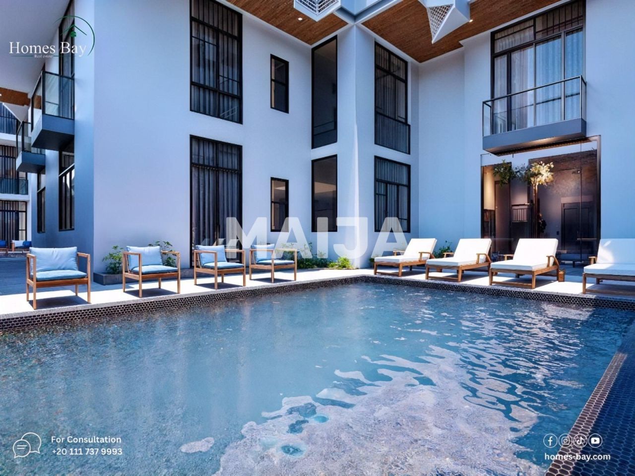 Апартаменты в Хургаде, Египет, 38 м² - фото 1