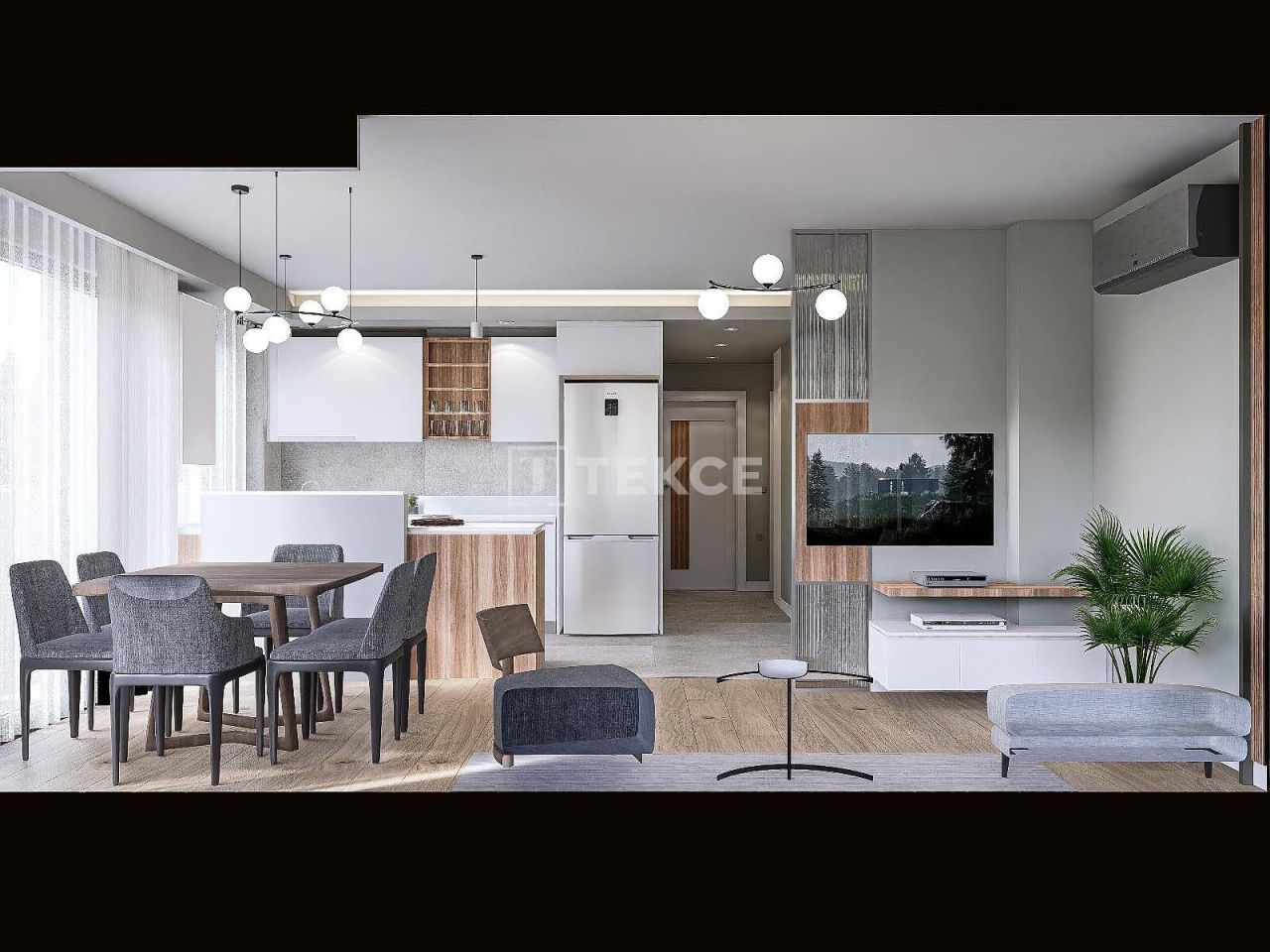 Апартаменты в Анталии, Турция, 87 м² - фото 5