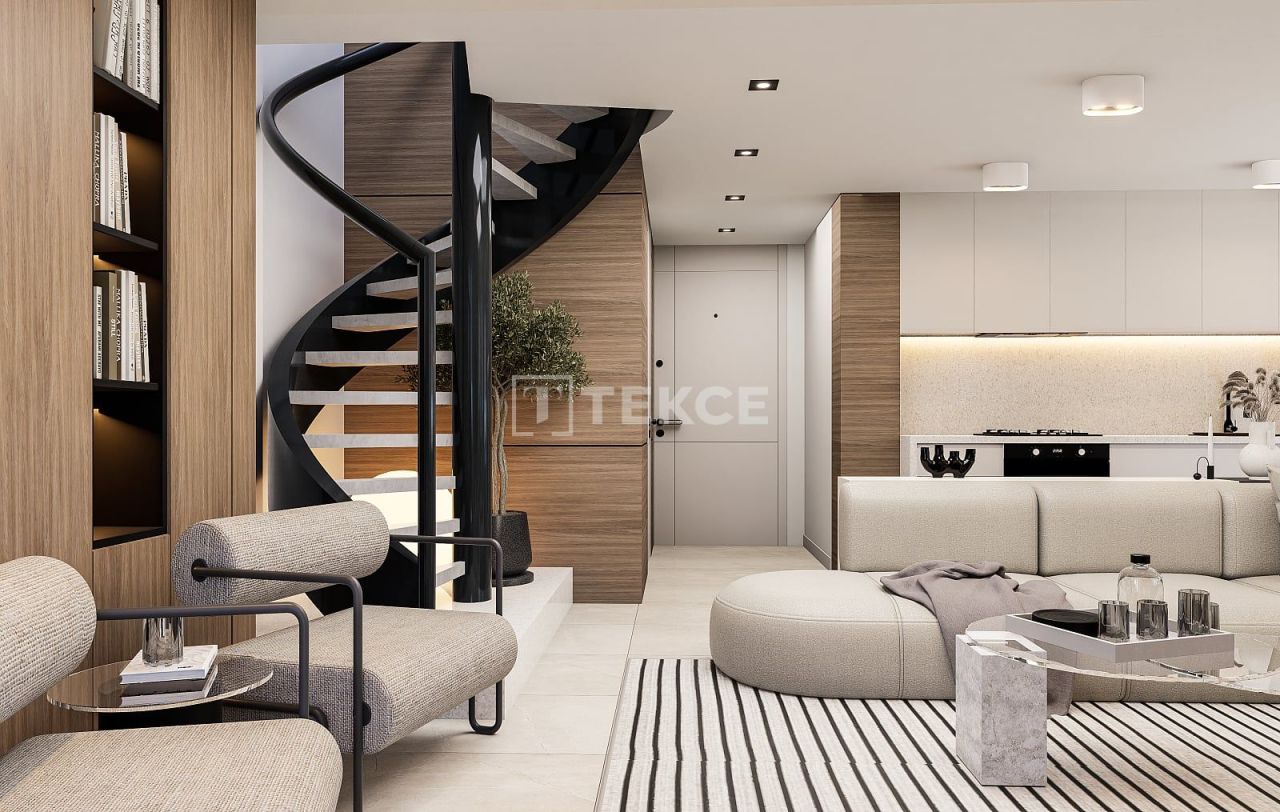 Апартаменты в Анталии, Турция, 48 м² - фото 16