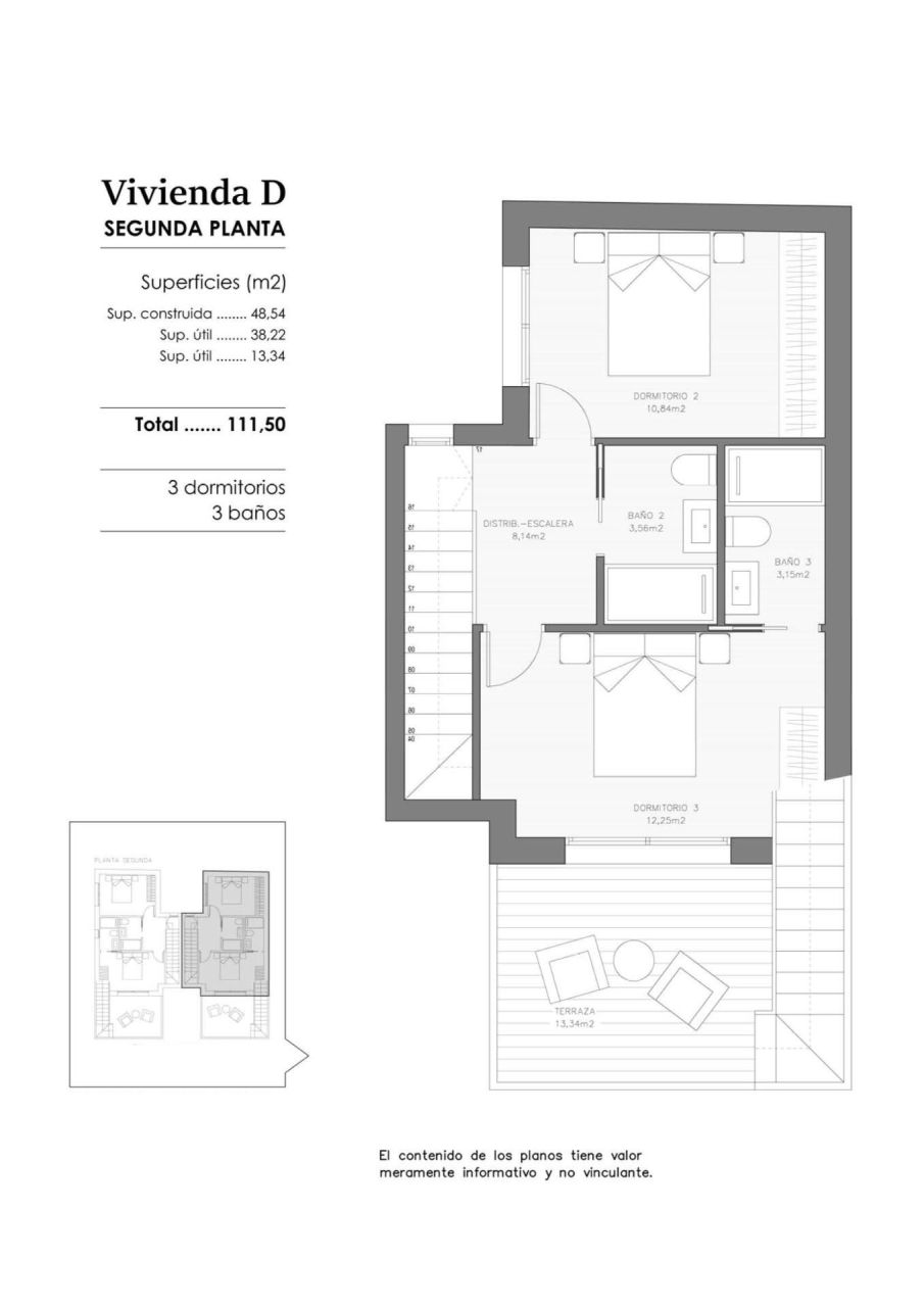 Пентхаус Benejúzar, Испания, 111 м² - фото 8