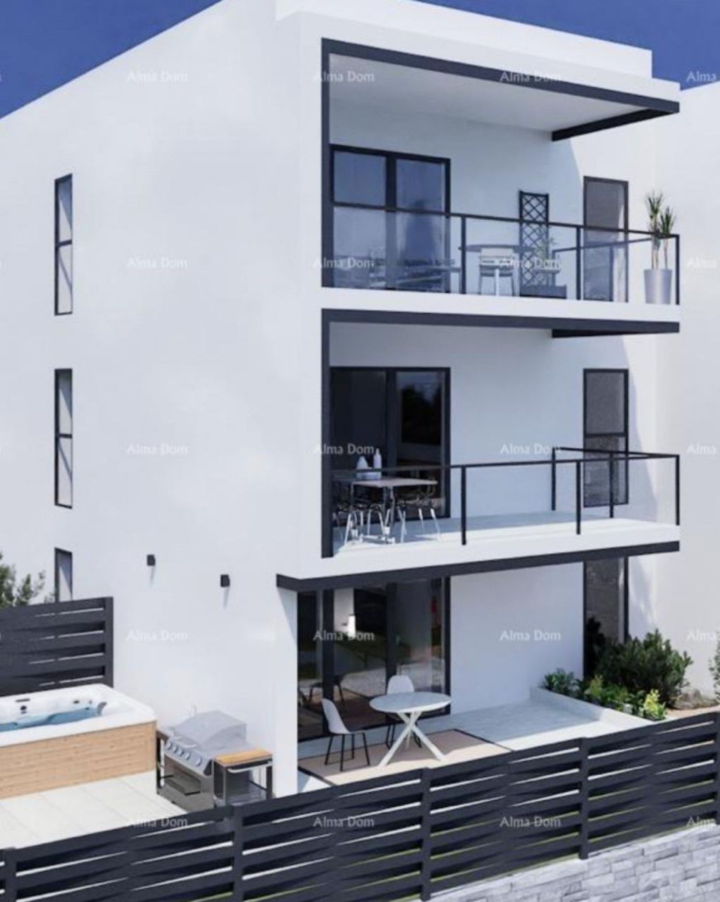 Квартира в Перое, Хорватия, 83.9 м² - фото 5