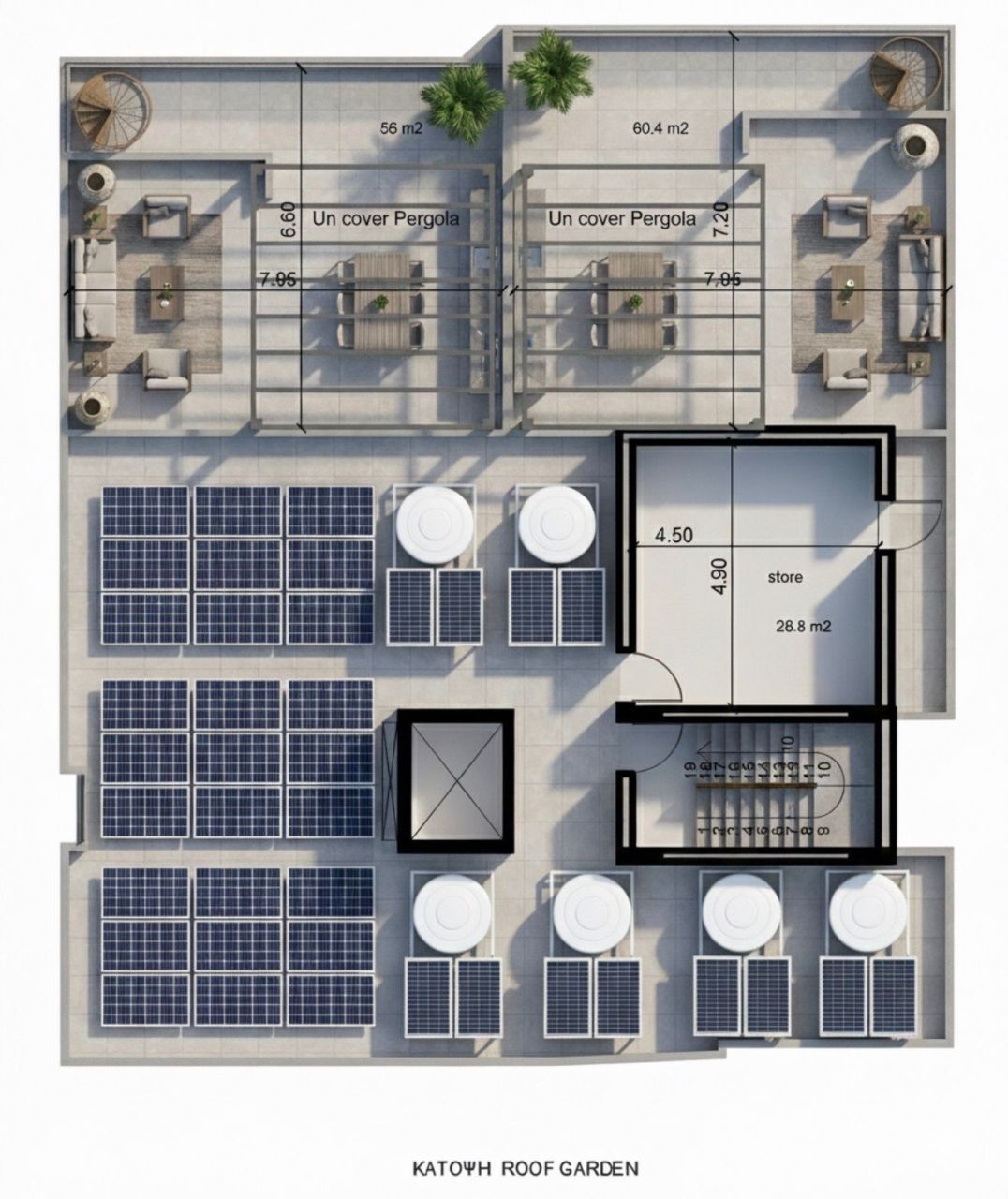 Пентхаус в Пафосе, Кипр, 102 м² - фото 11