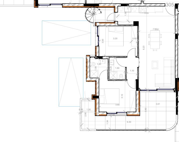 Пентхаус в Лимасоле, Кипр, 107 м² - фото 12