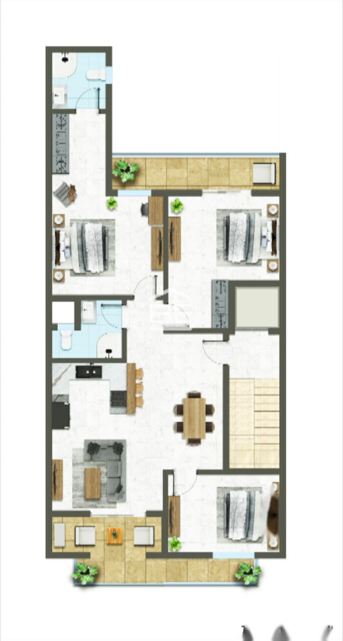 Квартира в Сан-Лоренце, Мальта, 113 м² - фото 1