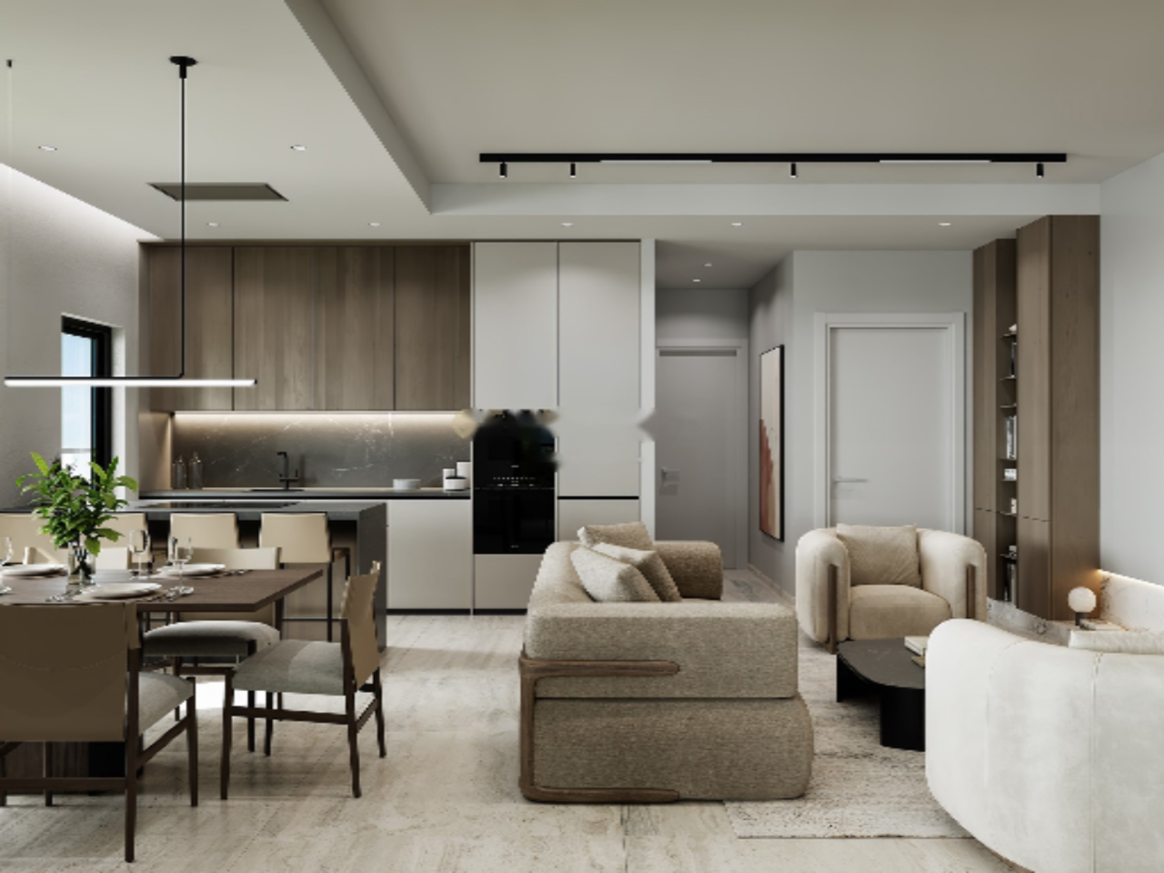 Квартира в Айос-Атанасиосе, Кипр, 50 м² - фото 3