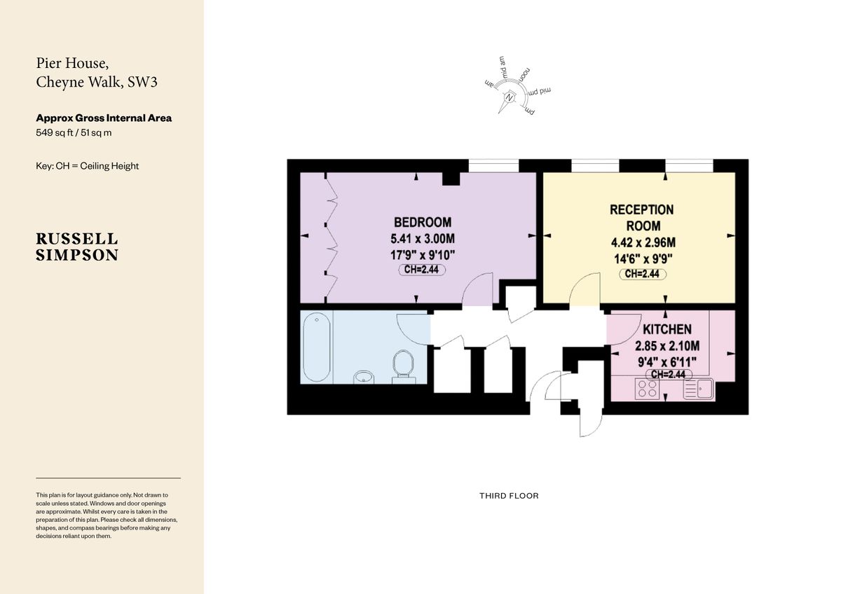 Квартира в Лондоне, Великобритания, 51 м² - фото 8