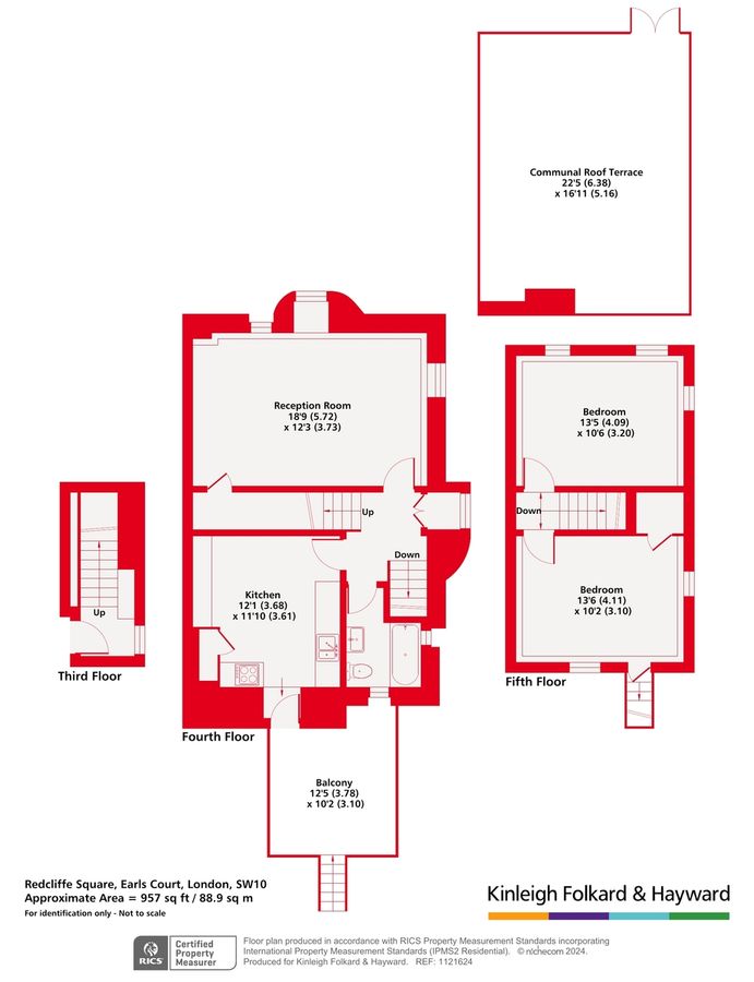 Квартира в Лондоне, Великобритания, 89 м² - фото 10