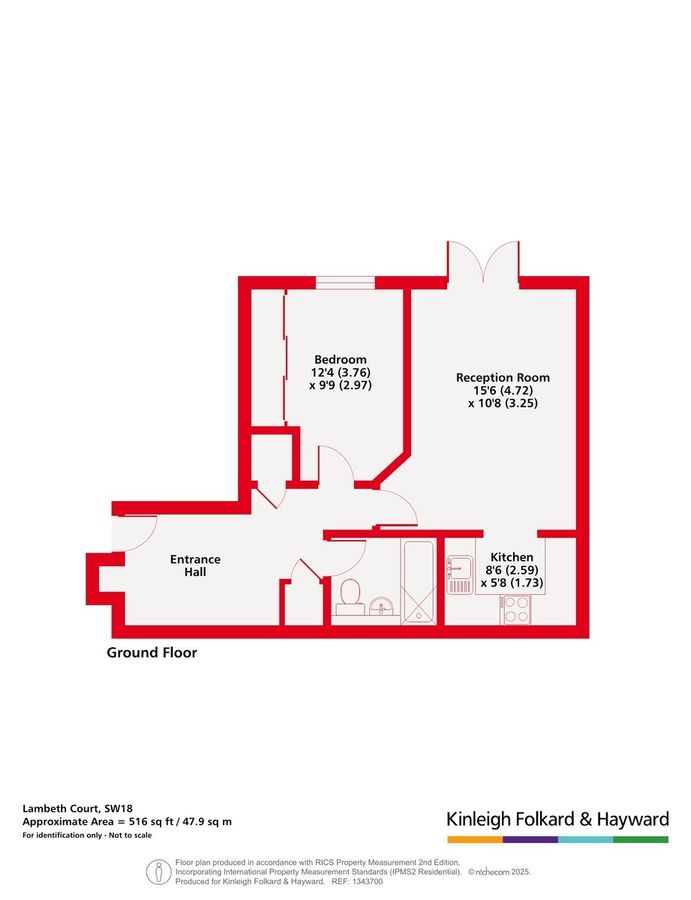 Квартира в Лондоне, Великобритания, 48 м² - фото 11