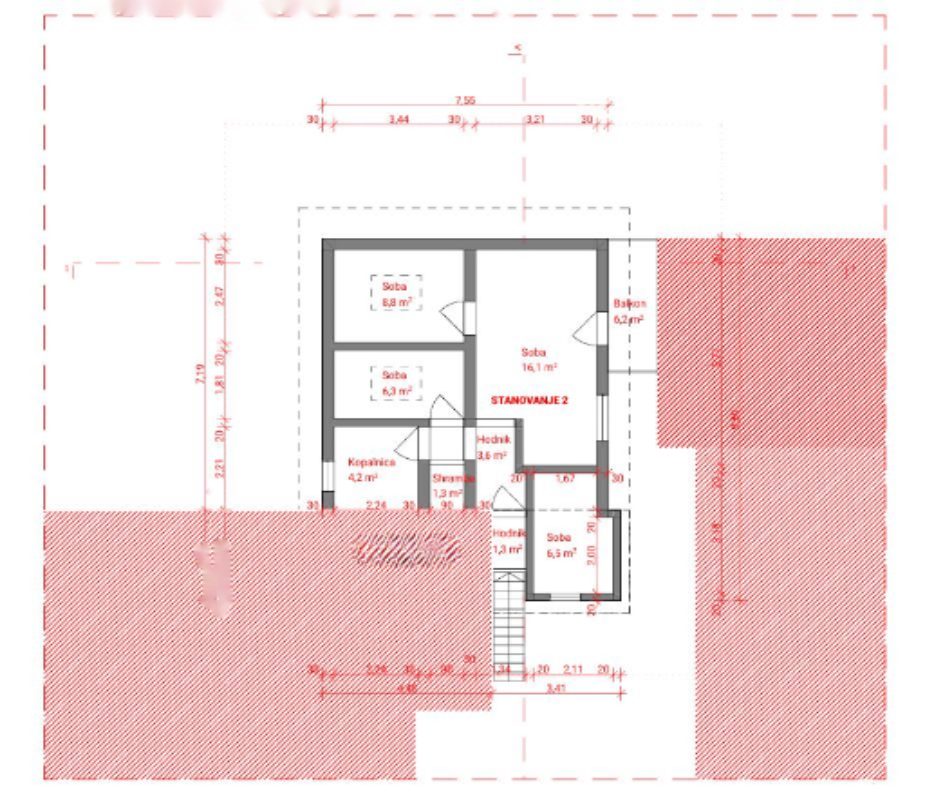 Квартира в Любляне, Словения, 54 м² - фото 13