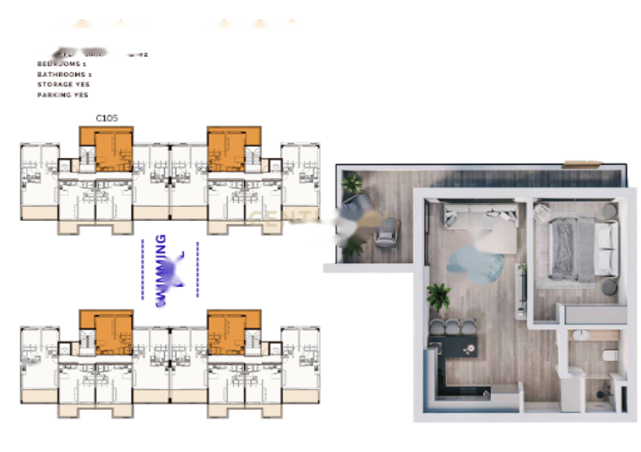 Квартира в Лимасоле, Кипр, 78 м² - фото 13