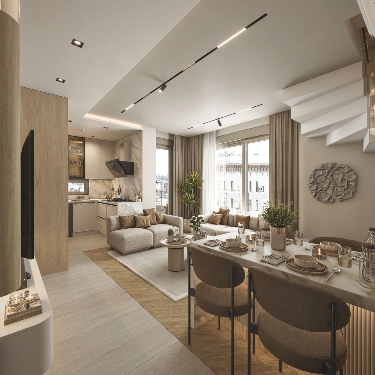 Квартира в Ларе, Турция, 40 м² - фото 8