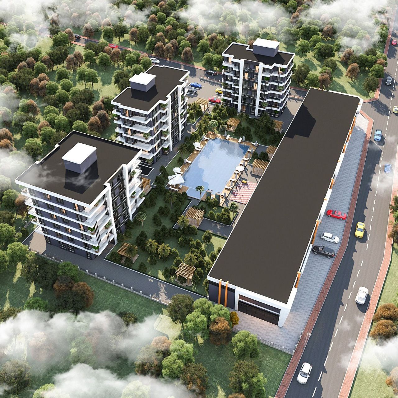 Квартира в Анталии, Турция, 55 м² - фото 2