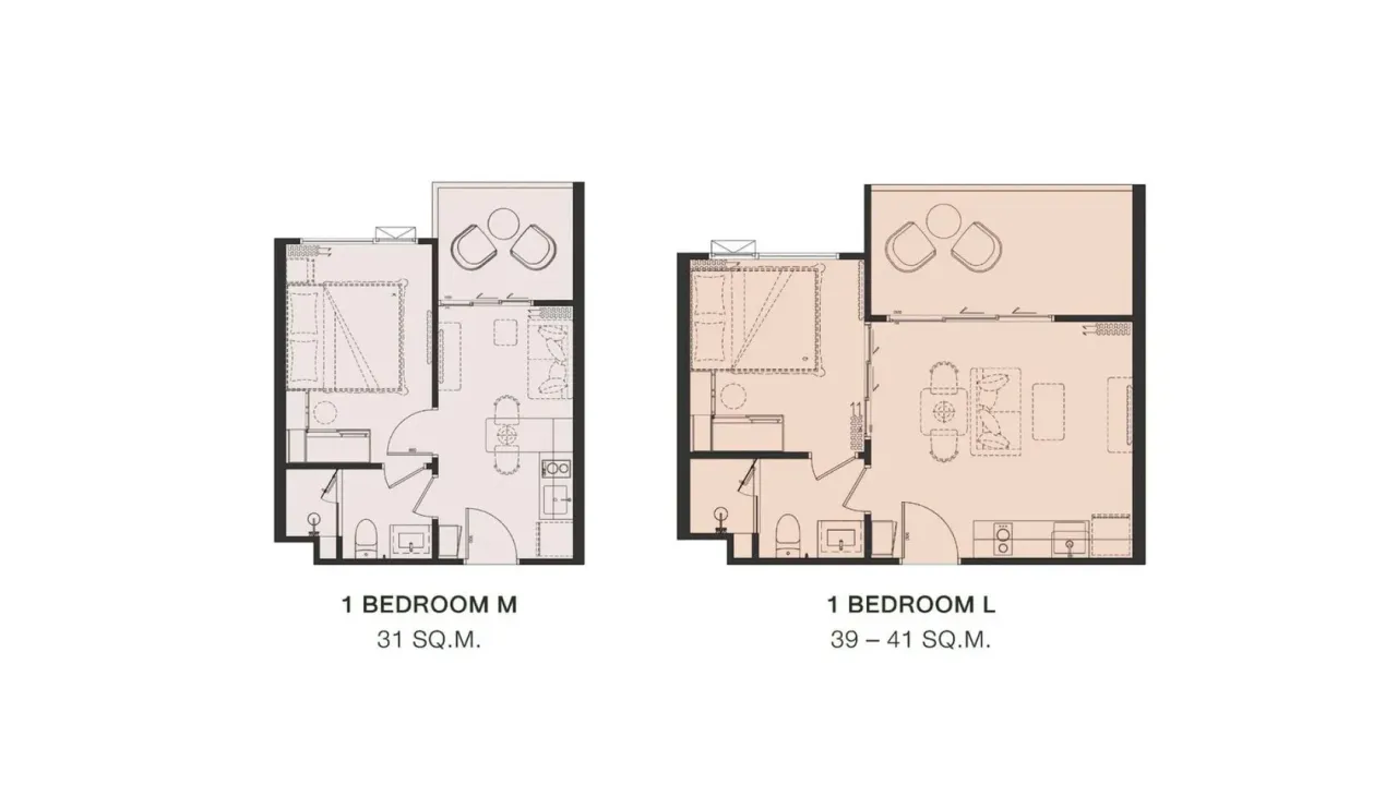 Квартира на острове Пхукет, Таиланд, 41 м² - фото 8