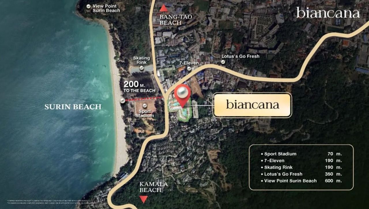 Квартира на острове Пхукет, Таиланд, 41 м² - фото 3