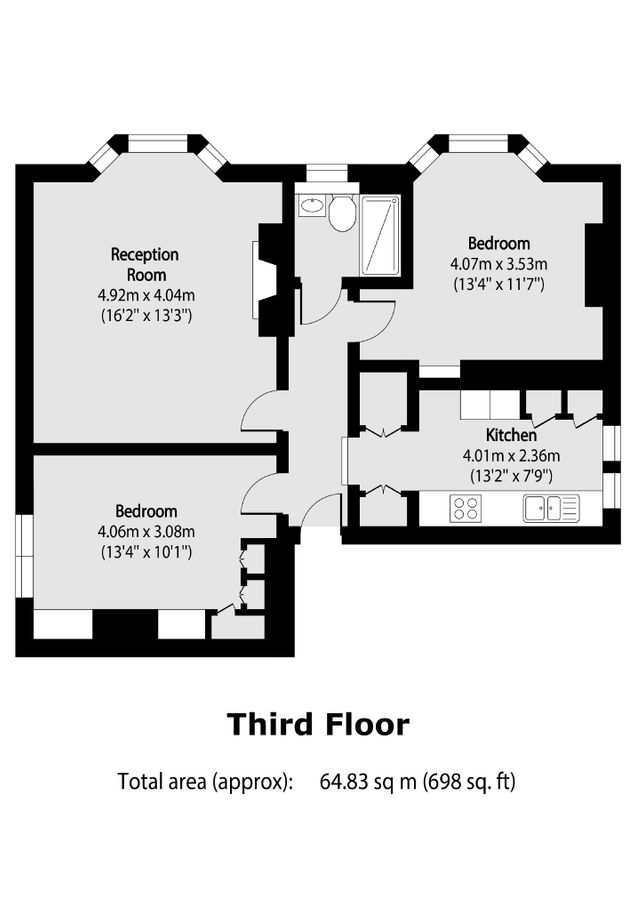 Квартира в Лондоне, Великобритания, 65 м² - фото 7