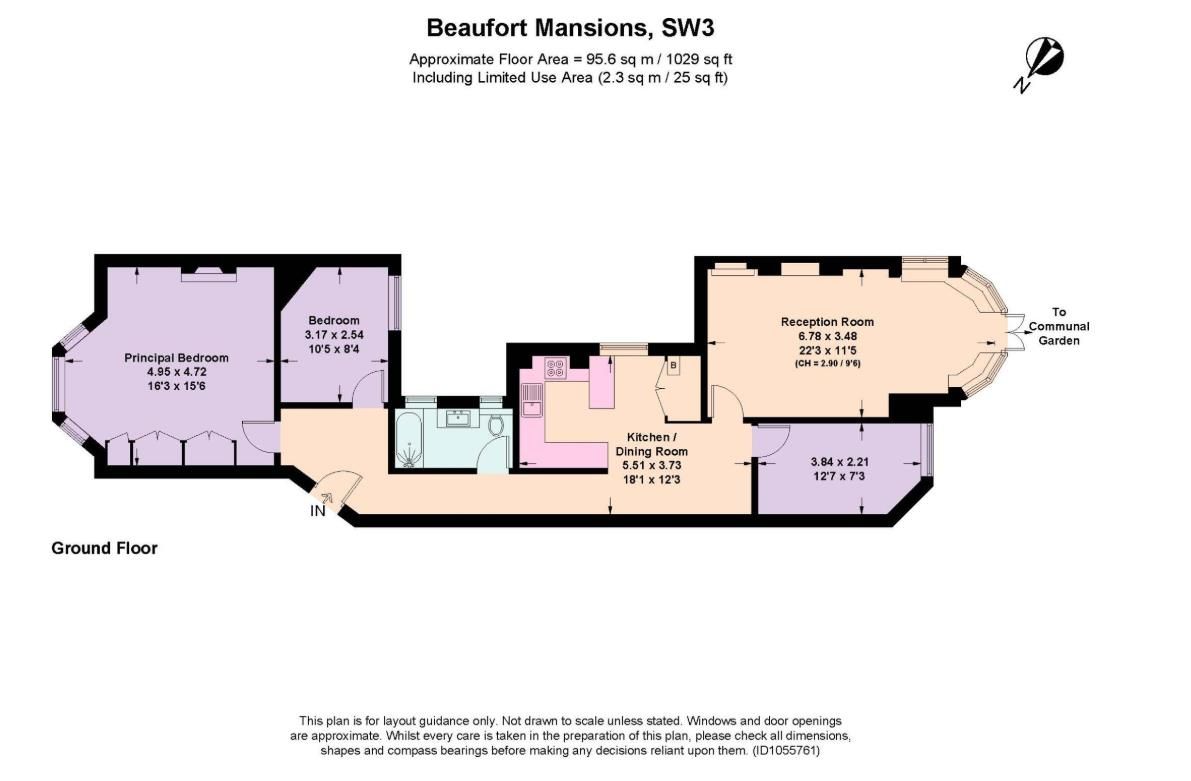 Квартира в Лондоне, Великобритания, 96 м² - фото 14