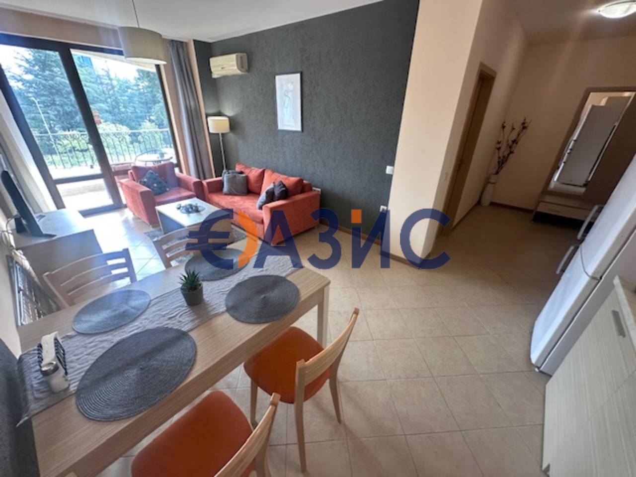 Апартаменты на Солнечном берегу, Болгария, 63 м² - фото 1